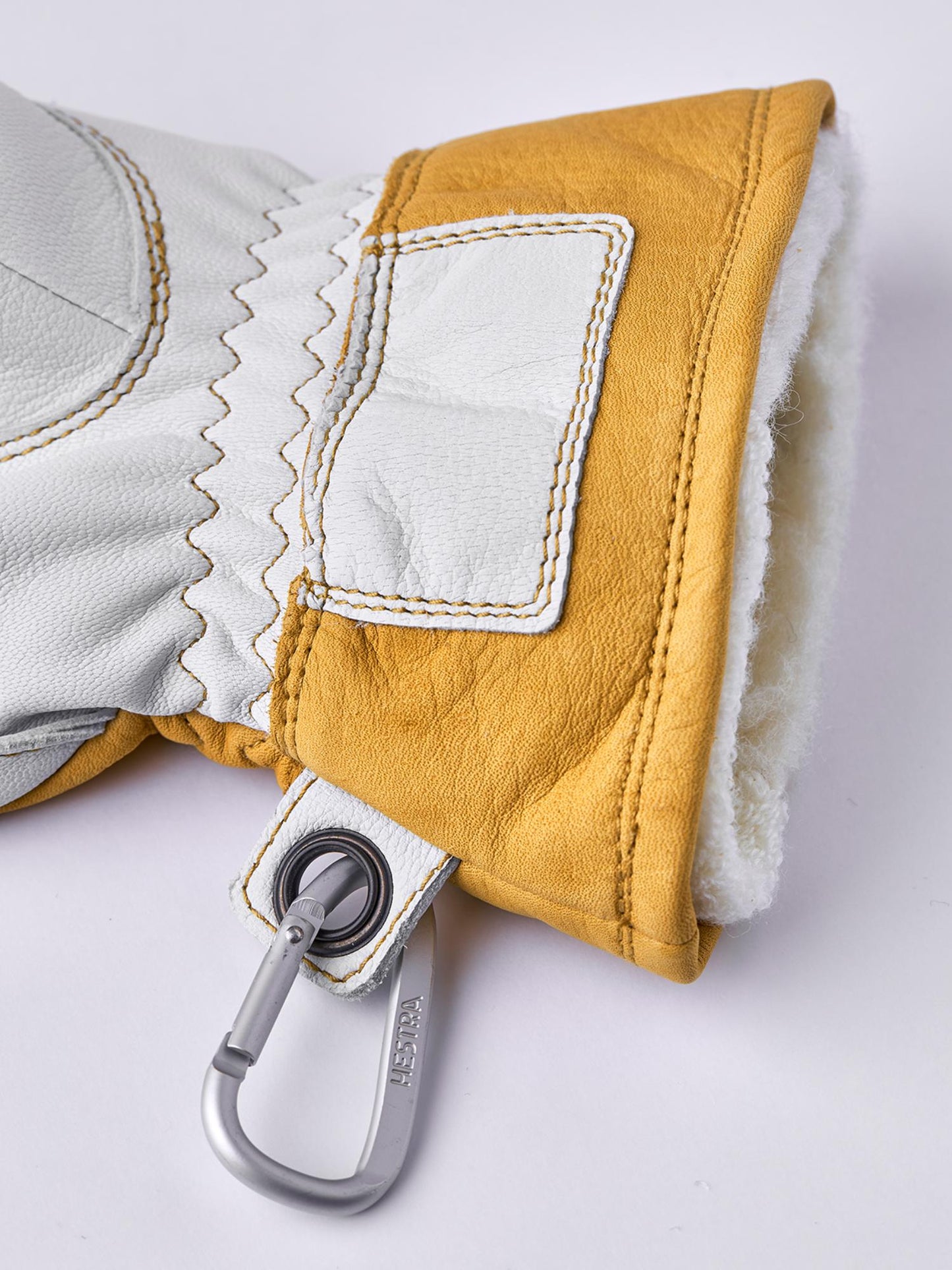 Fält Guide Glove - rejäl friluftshandske i skinn med foder av ull