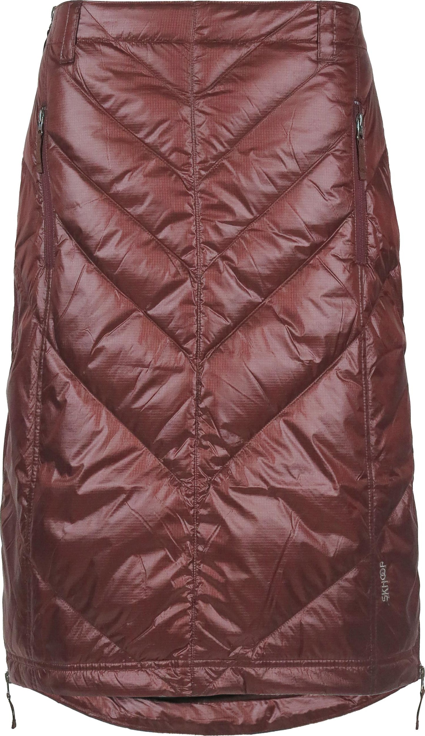 Mary Mid Down Skirt - Dunfodrad kjol