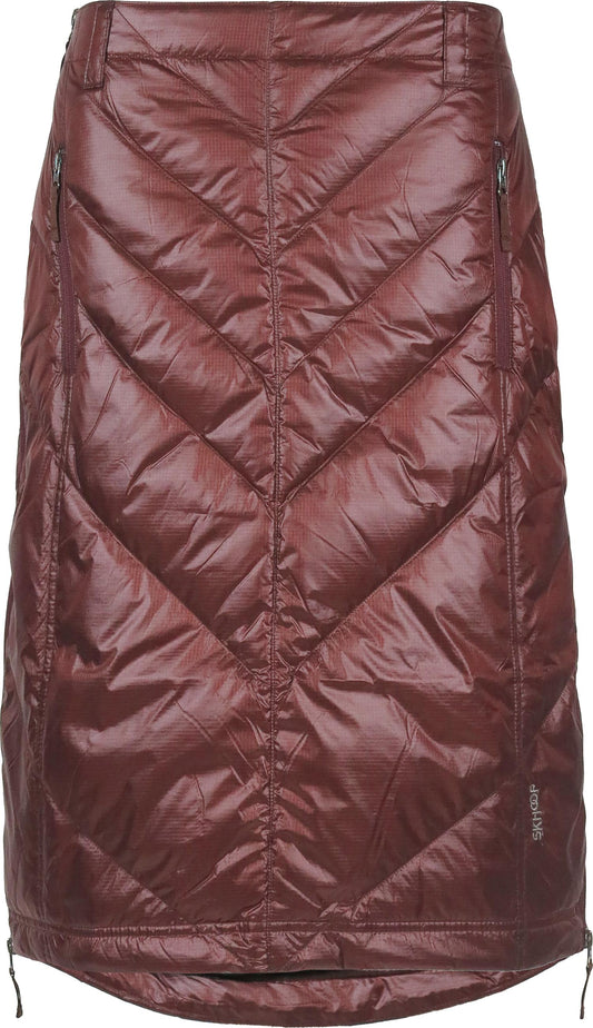 Mary Mid Down Skirt - Dunfodrad kjol