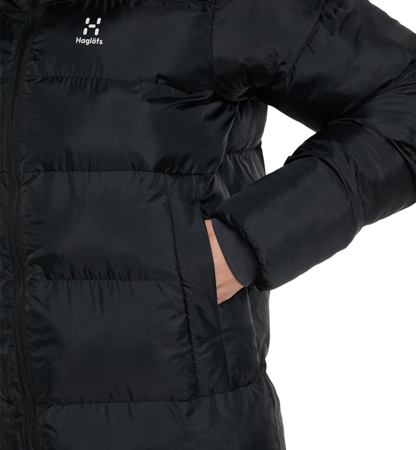 Long Mimic Parka Women (Dam) - Varm syntetisolerad parka för vintern