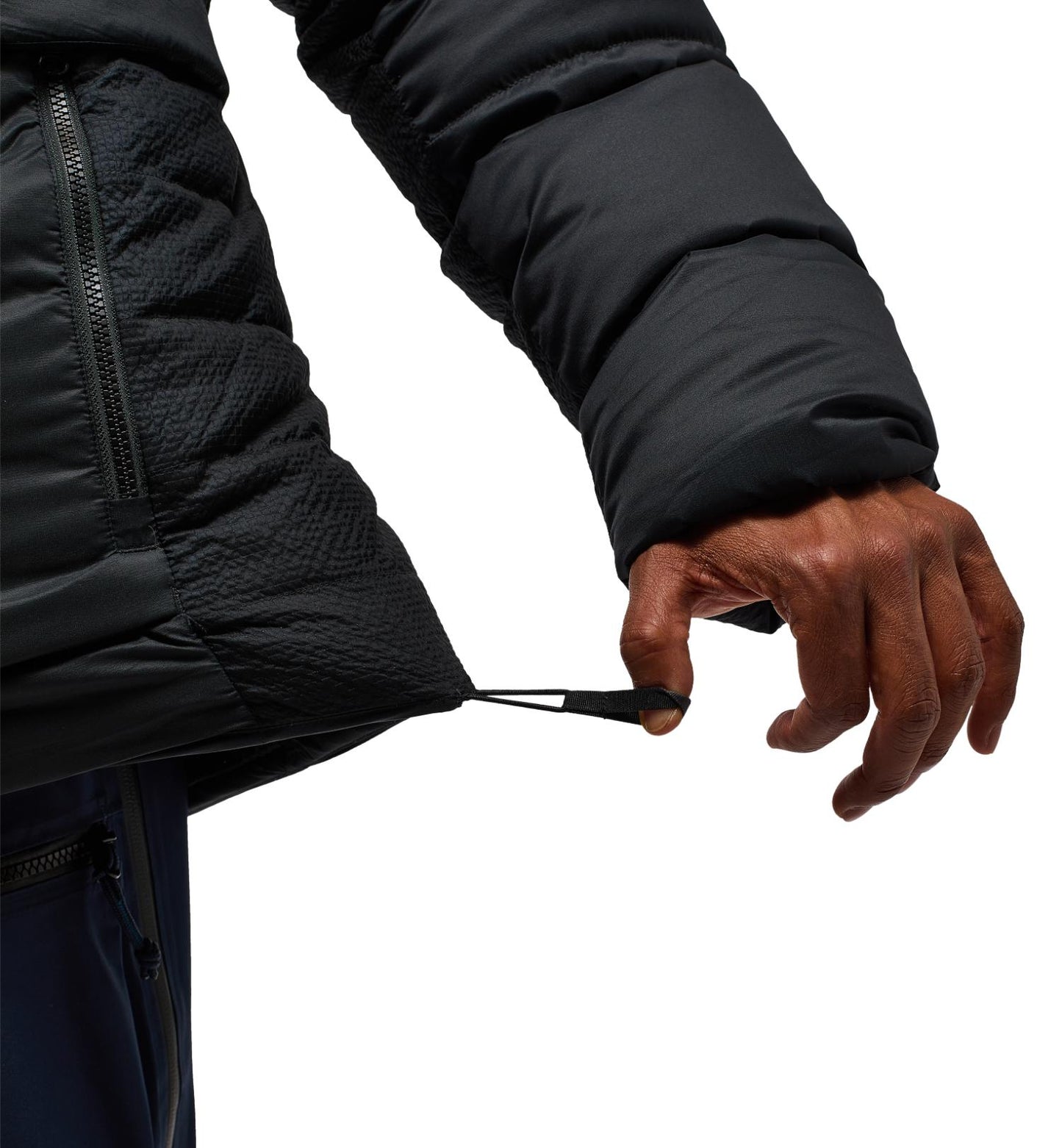 Riksgränsen Down 850 Hood Men (Herr) - Varm och tålig dunjacka för extrema vinterförhållanden