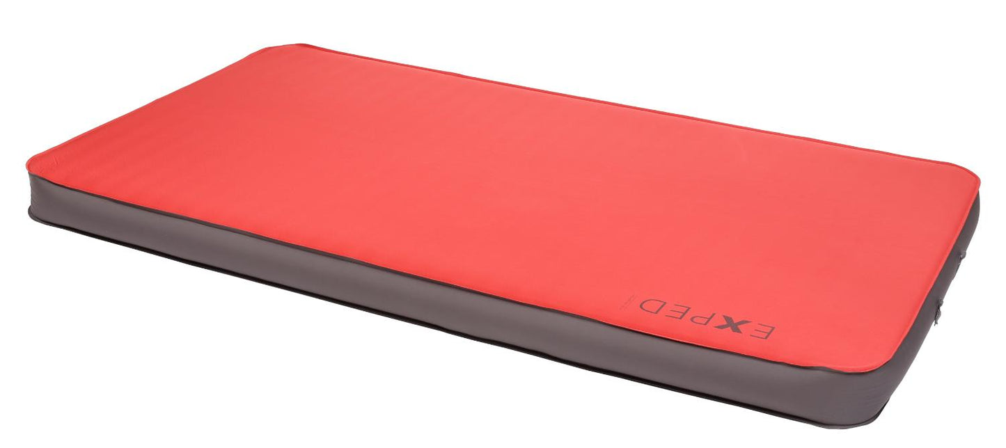 MegaMat Duo 10 M ruby red - uppblåsbart liggunderlag