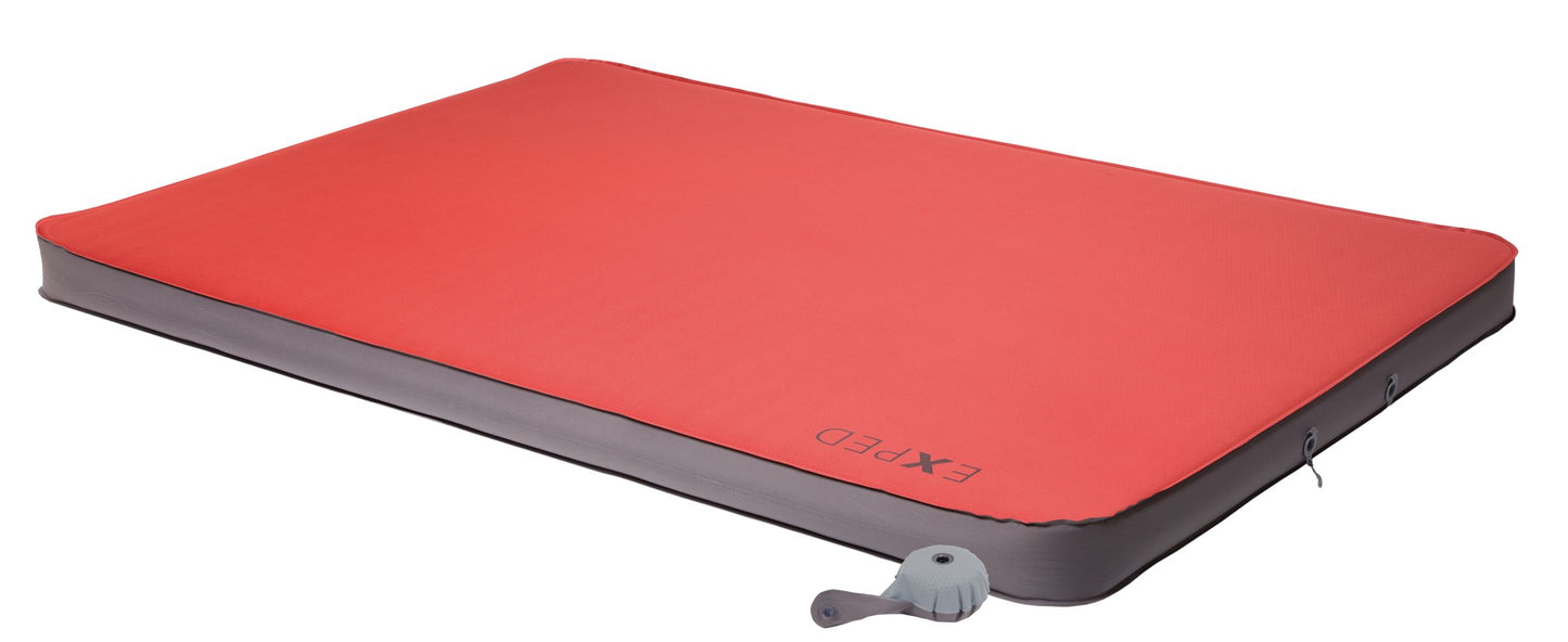 MegaMat Duo 10 LW+ ruby red - uppblåsbart liggunderlag