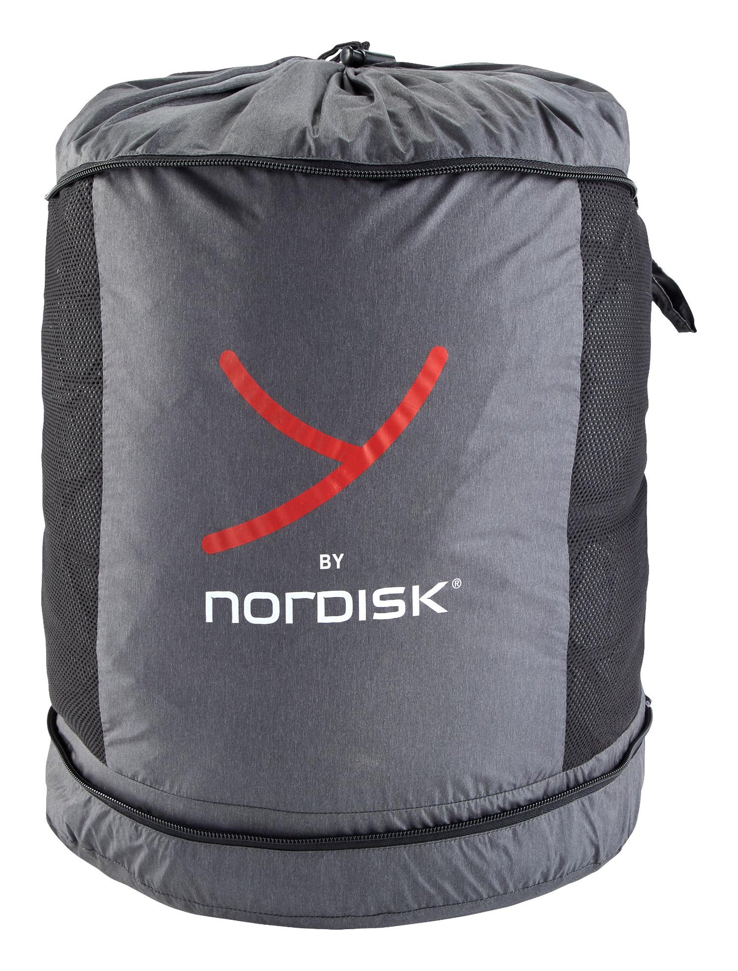 Kiby Packable Down Travel Blanket, Ash Black/Black - värmande dunfyllt täcke
