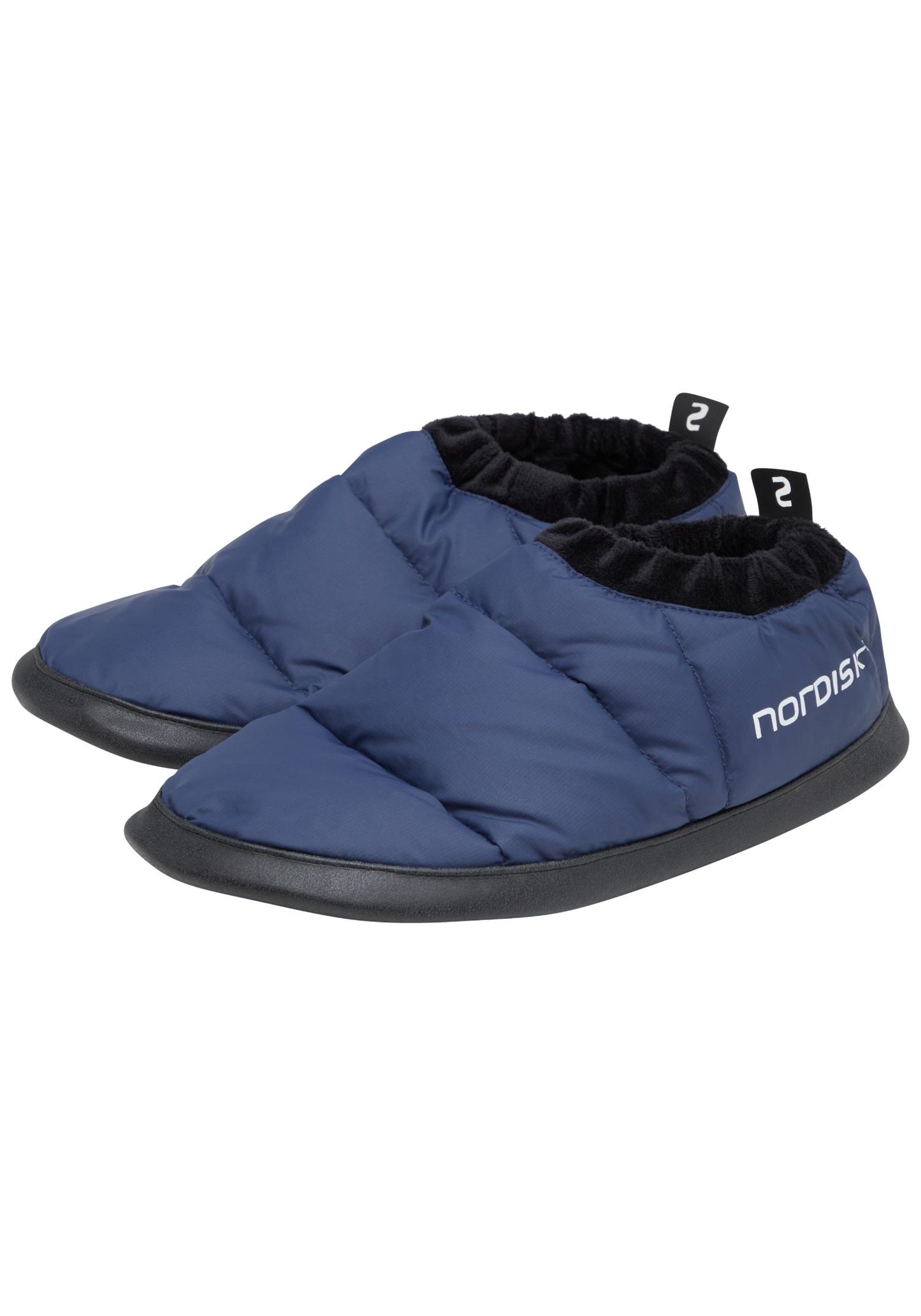 Mos Down Slippers, Dress Blue - dunfyllda tofflor