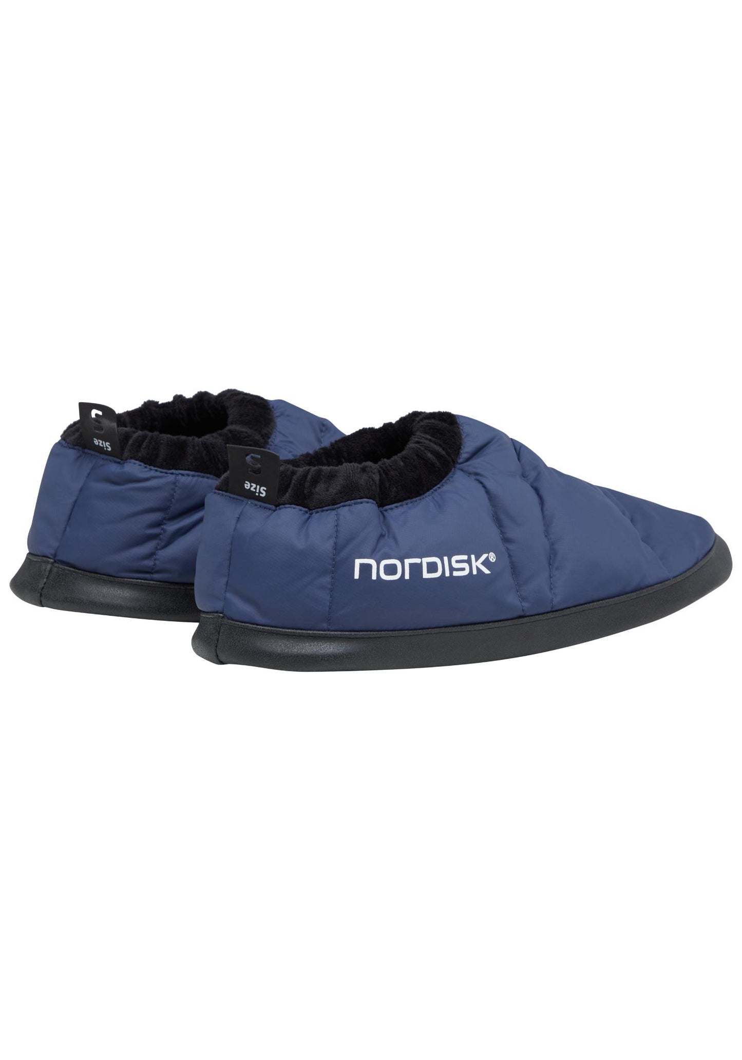 Mos Down Slippers, Dress Blue - dunfyllda tofflor