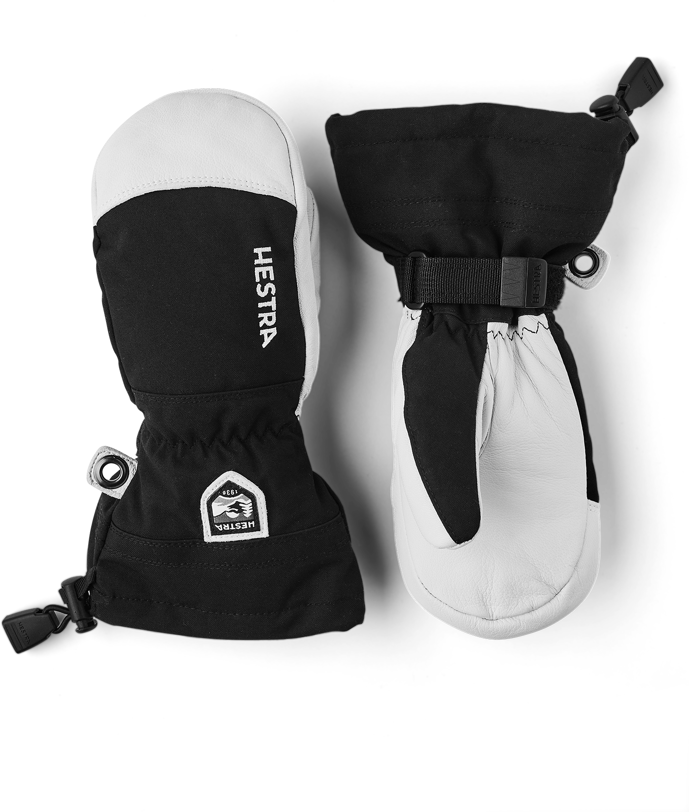 Army leather heli ski Junior mitt