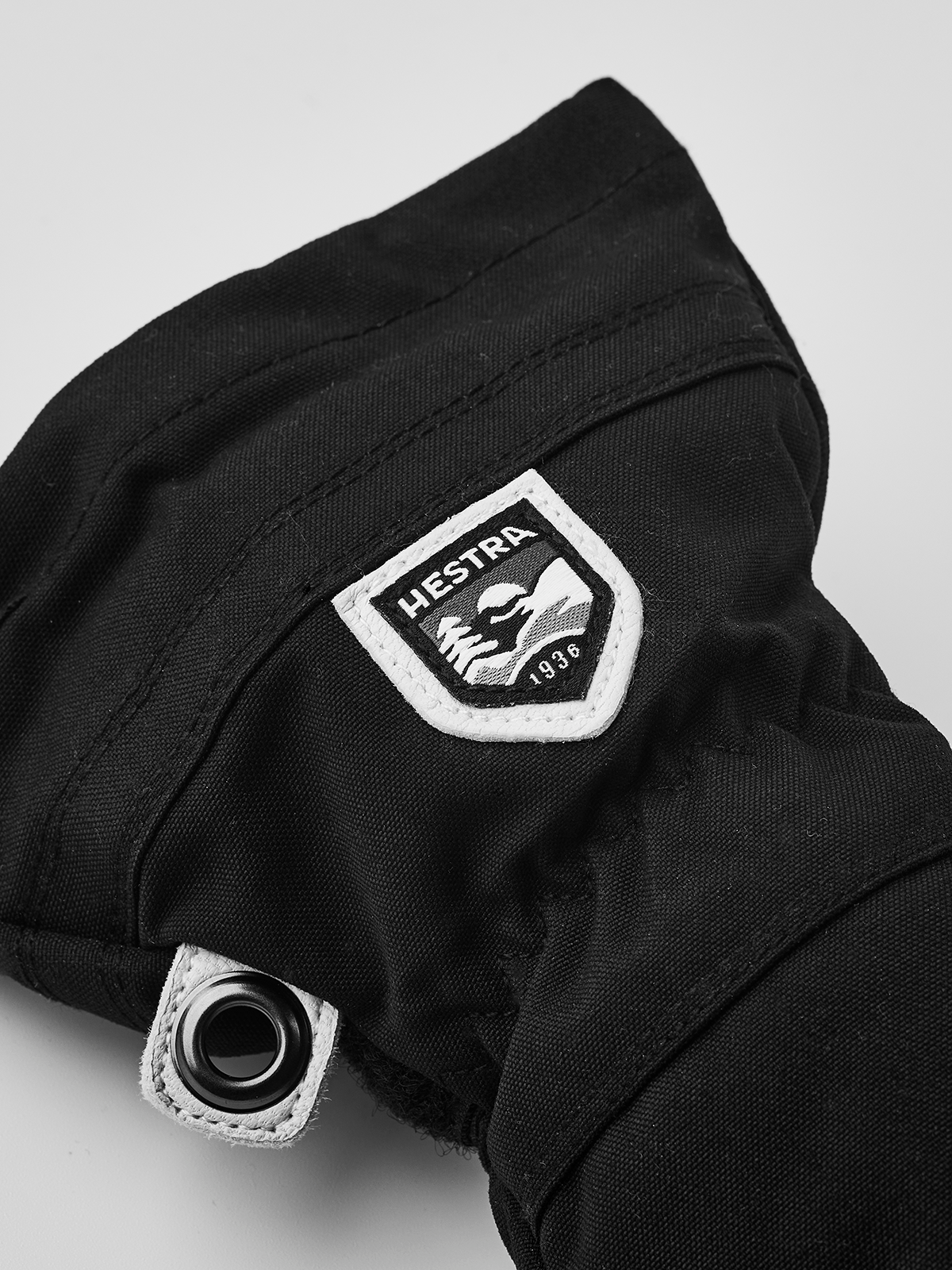 Army leather heli ski Junior mitt