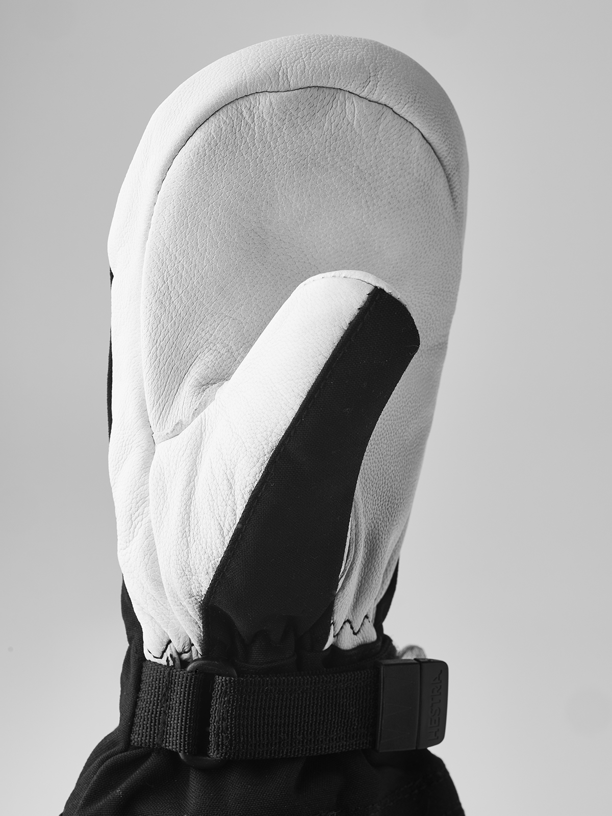 Army leather heli ski Junior mitt