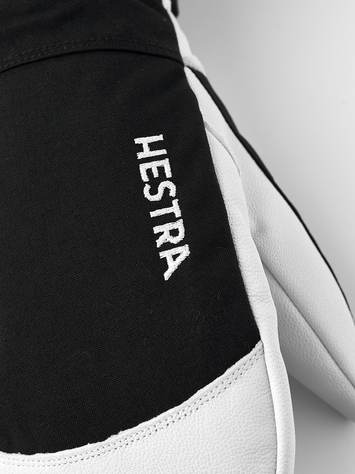 Army Leather Heli Ski Mitt - Varm och slitstark tumvante