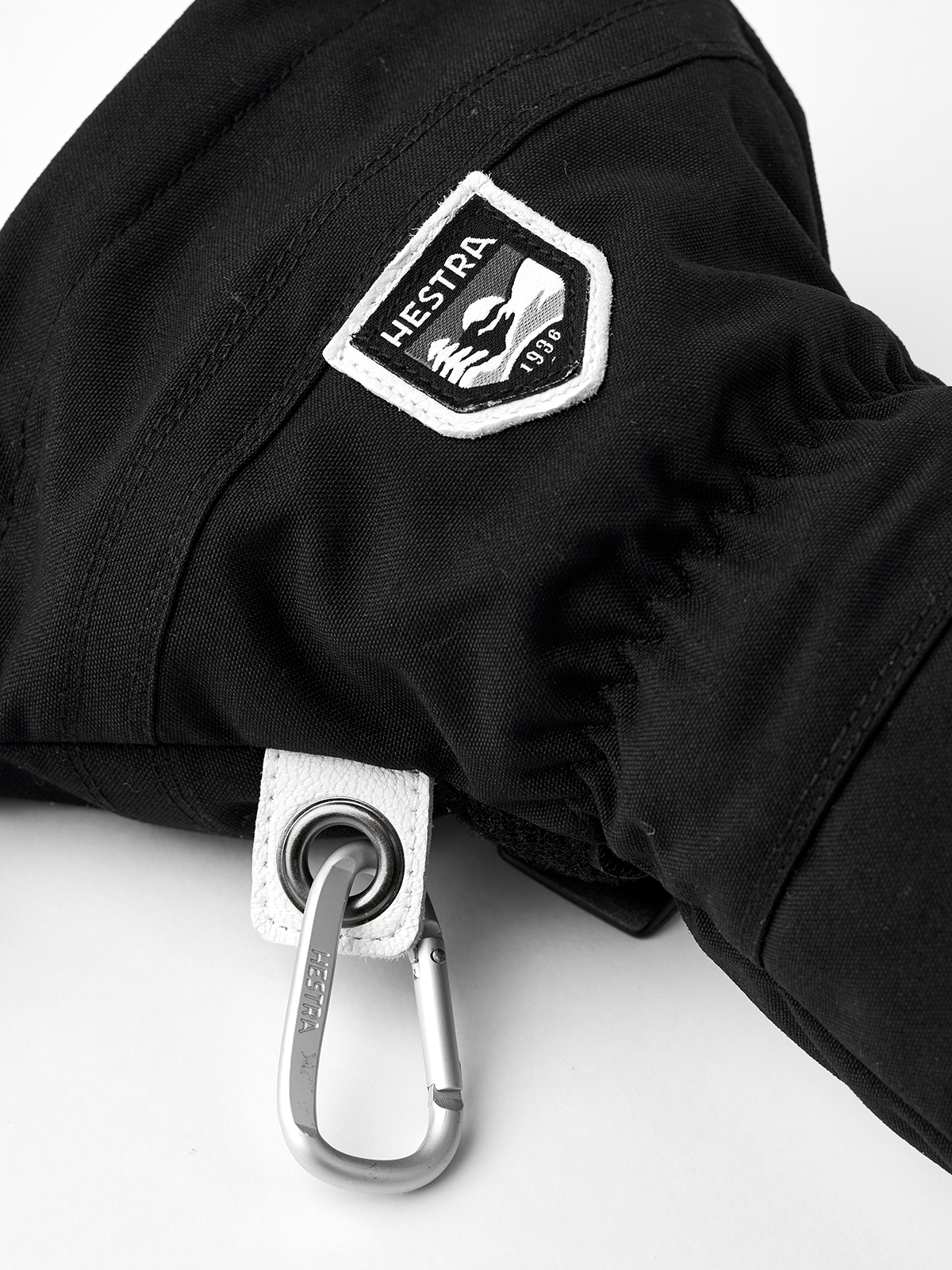 Army Leather Heli Ski Mitt - Varm och slitstark tumvante