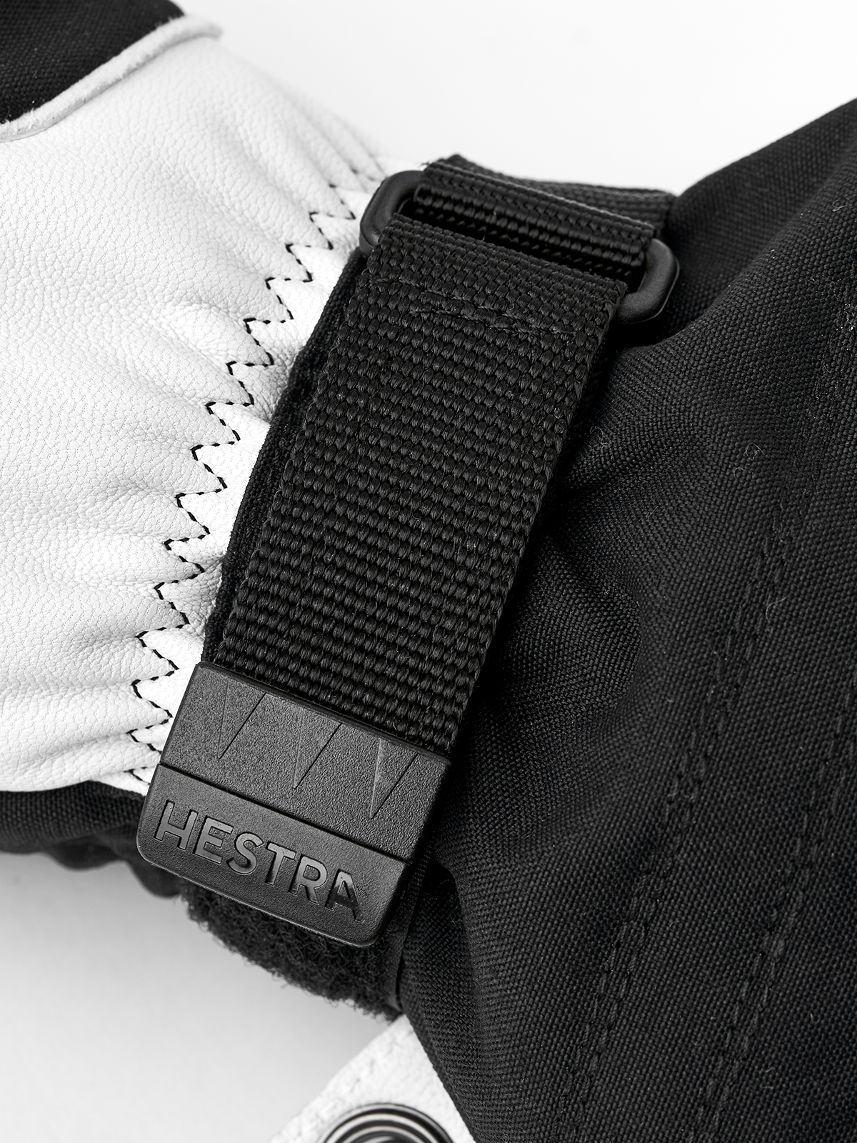 Army Leather Heli Ski Mitt - Varm och slitstark tumvante