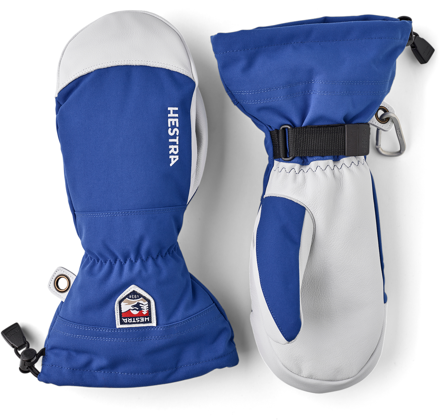 Army Leather Heli Ski Mitt - Varm och slitstark tumvante