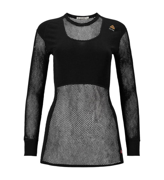 Woolnet Crew Neck W's (dam) - underställströja i merinoull