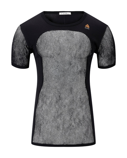 Woolnet T-shirt i merinoull (Herr) - kortärmad underställströja i merinoull