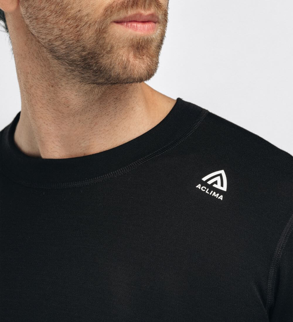 WarmWool CrewNeck M's (herr) - Underställströja i merinoull med rund hals