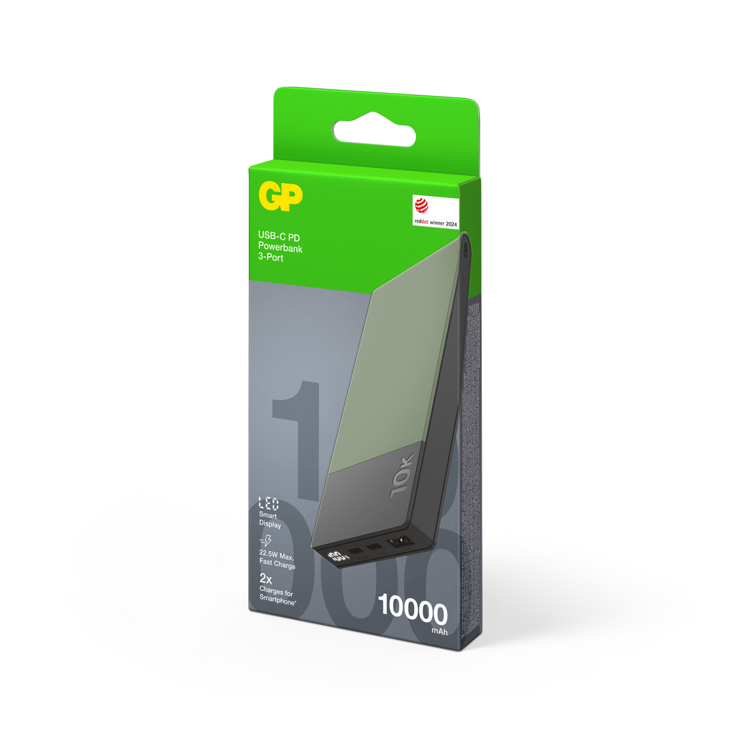 GP Powerbank M2, 10000mAh, Green