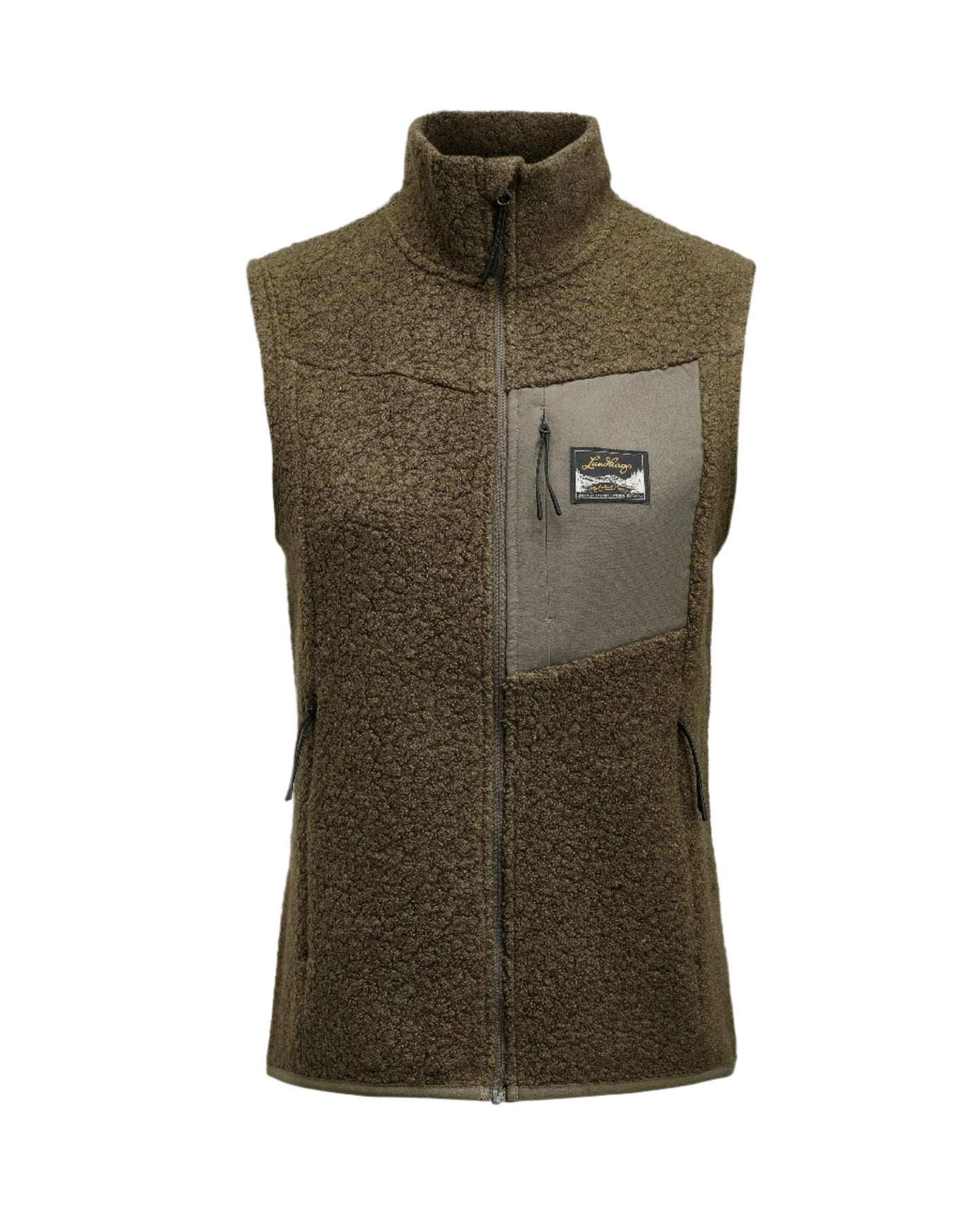 Flok Wool Pile Vest W (dam) - Väst i merinoul