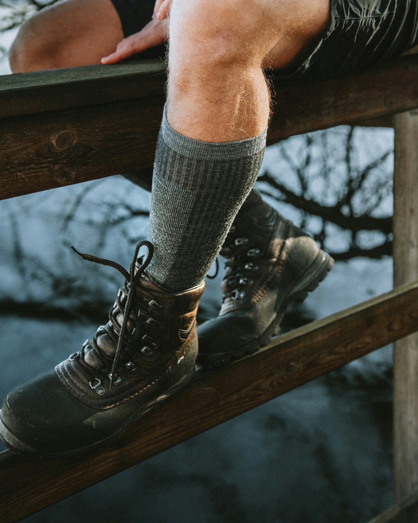 Merino Trekking Sock High