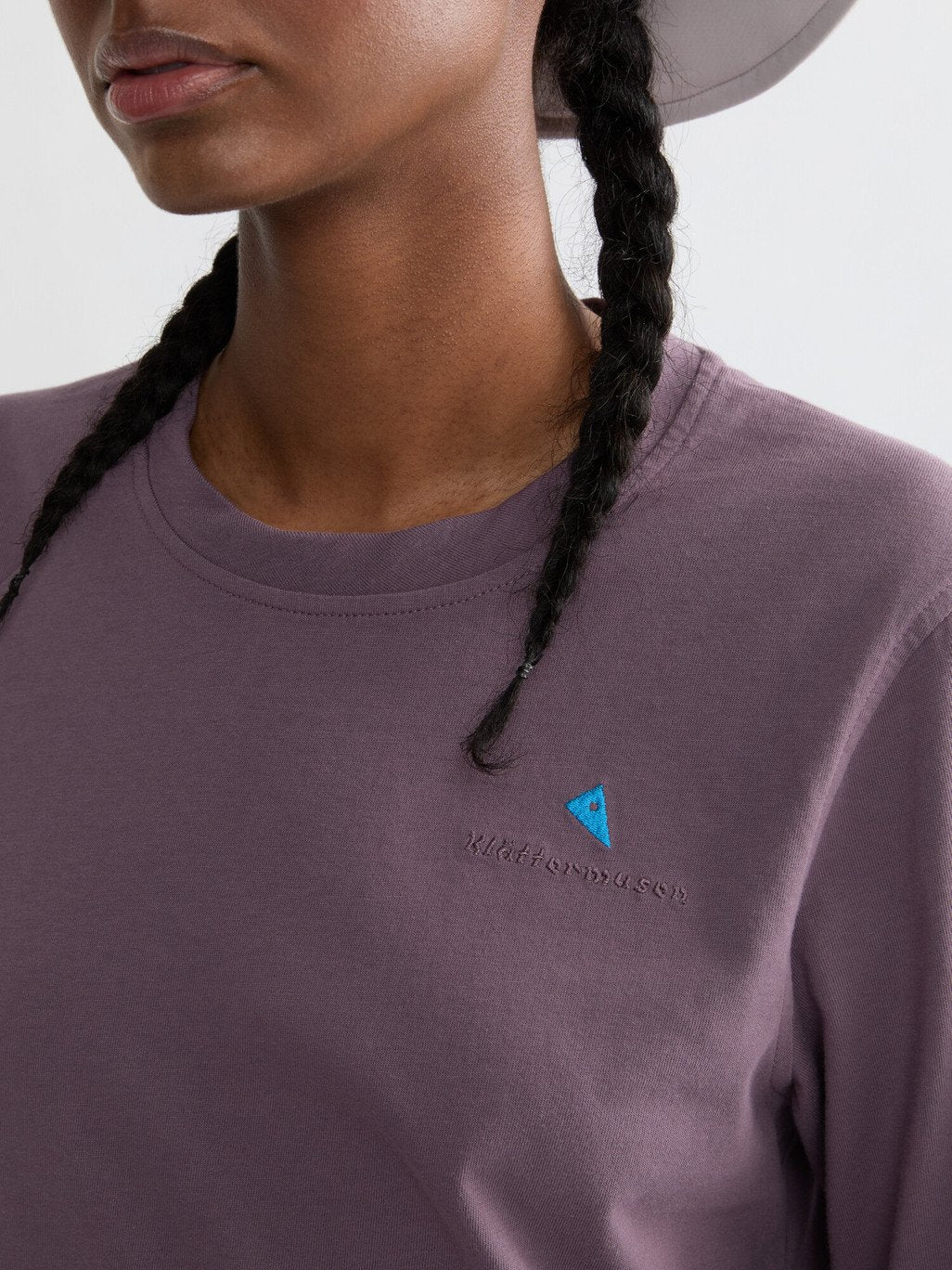 Root Logo LS Tee W's - långärmad t-shirt i ekologisk bomull
