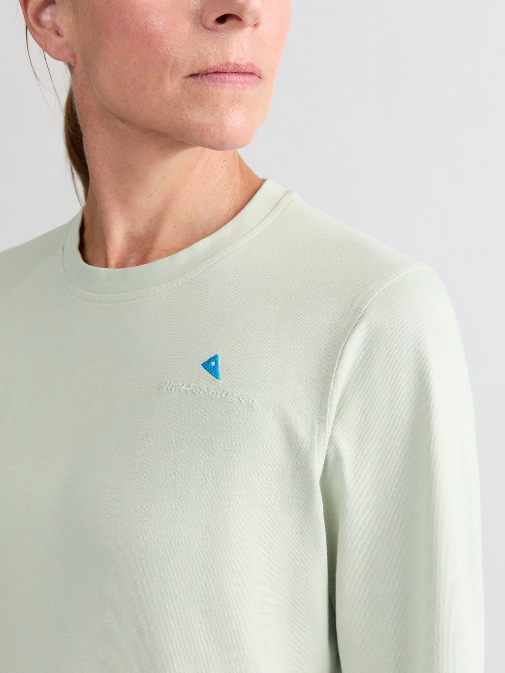 Root Logo LS Tee W's - långärmad t-shirt i ekologisk bomull