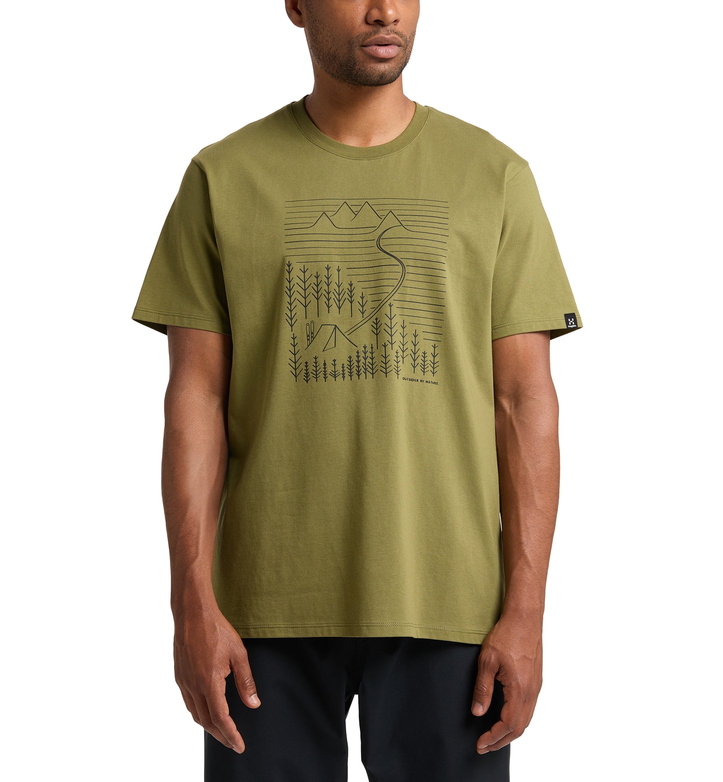 Camp Tee Men (Herr) - T-shirt i bomull