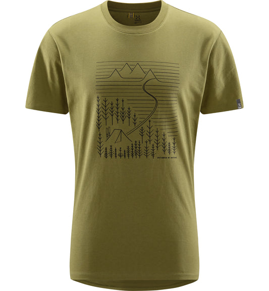 Camp Tee Men (Herr) - T-shirt i bomull