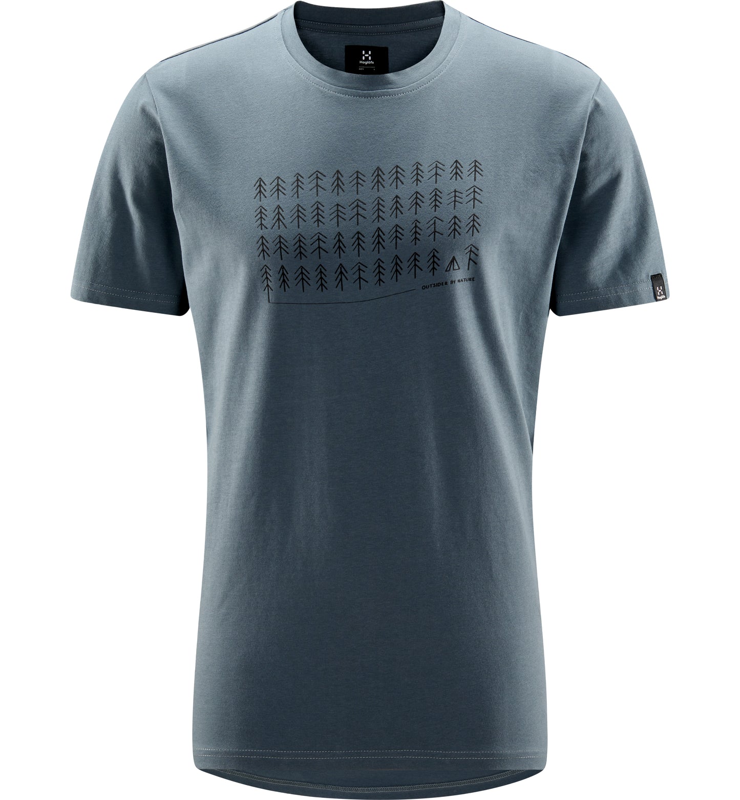 Outsider By Nature Print Tee Men