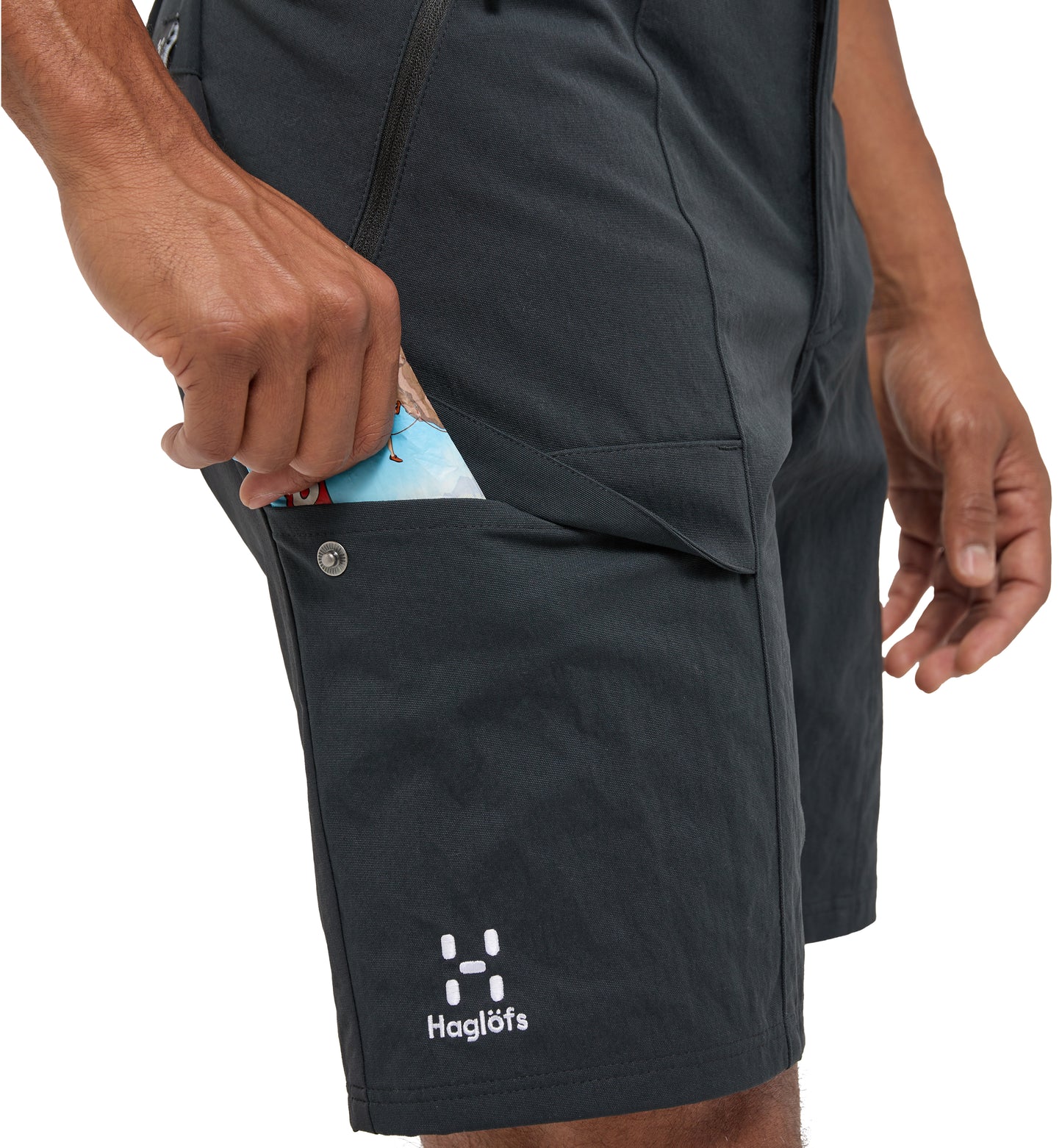 Mid Standard Shorts Men - Slitstarka och väderbeständiga vandringsshorts