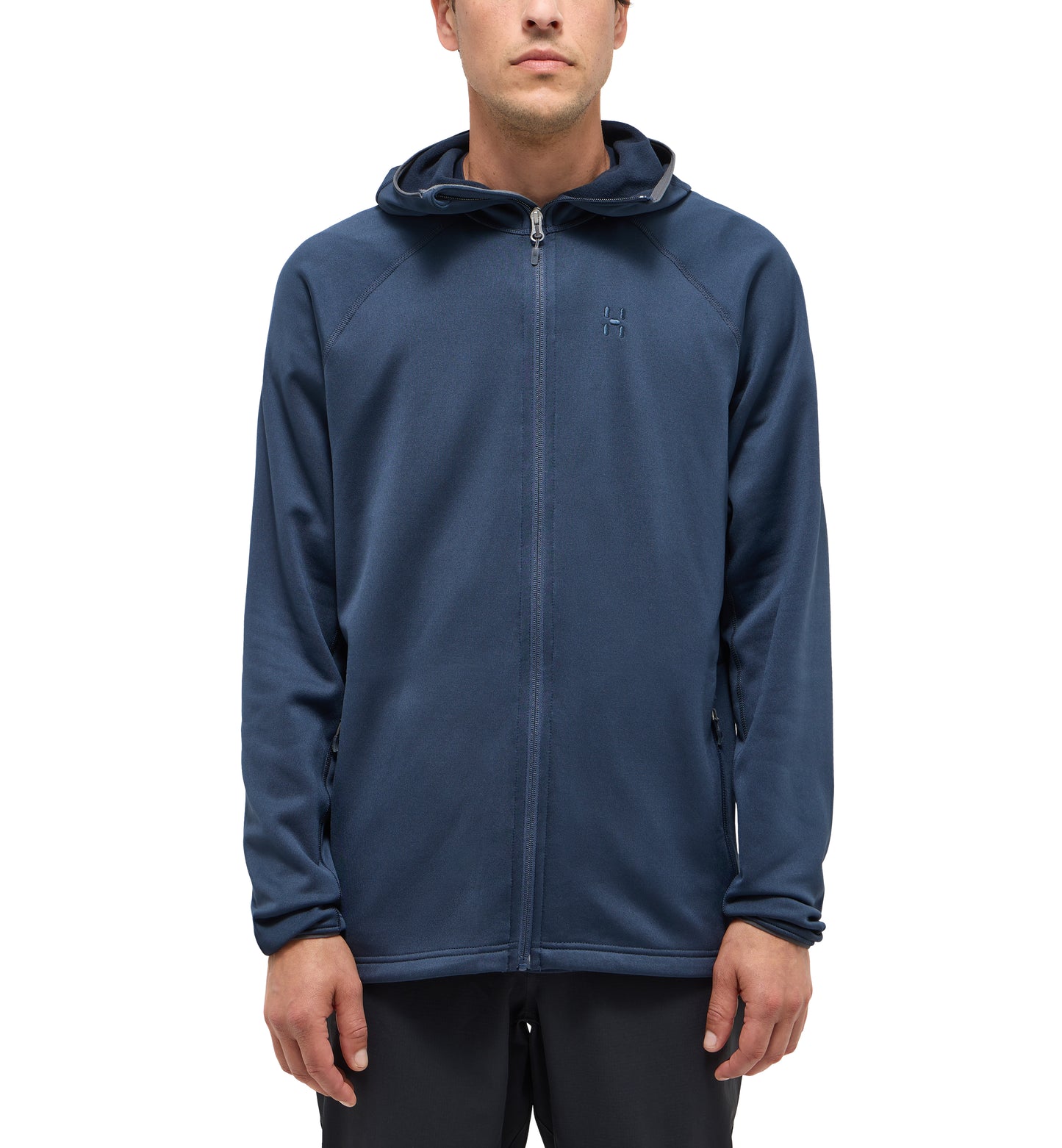 Magma Mid Hood Men (Herr) - Skön powerfleece med huva