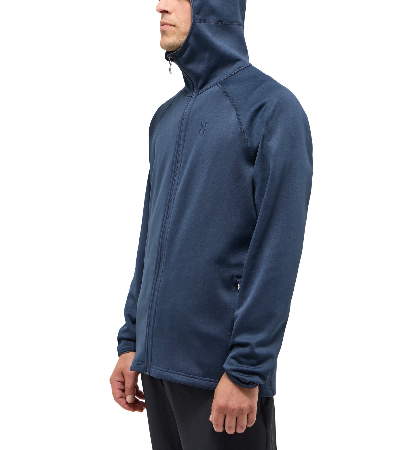 Magma Mid Hood Men (Herr) - Skön powerfleece med huva
