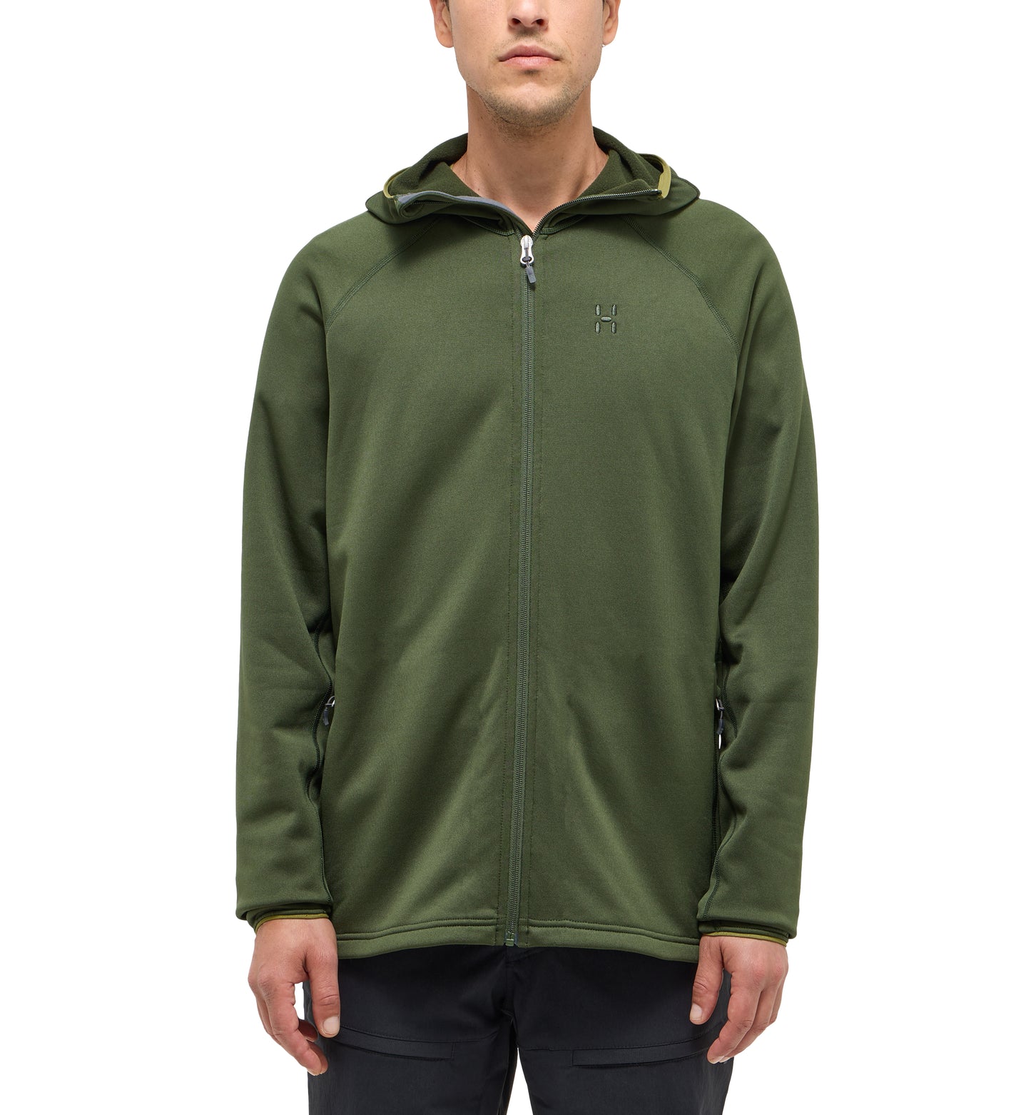 Magma Mid Hood Men (Herr) - Skön powerfleece med huva