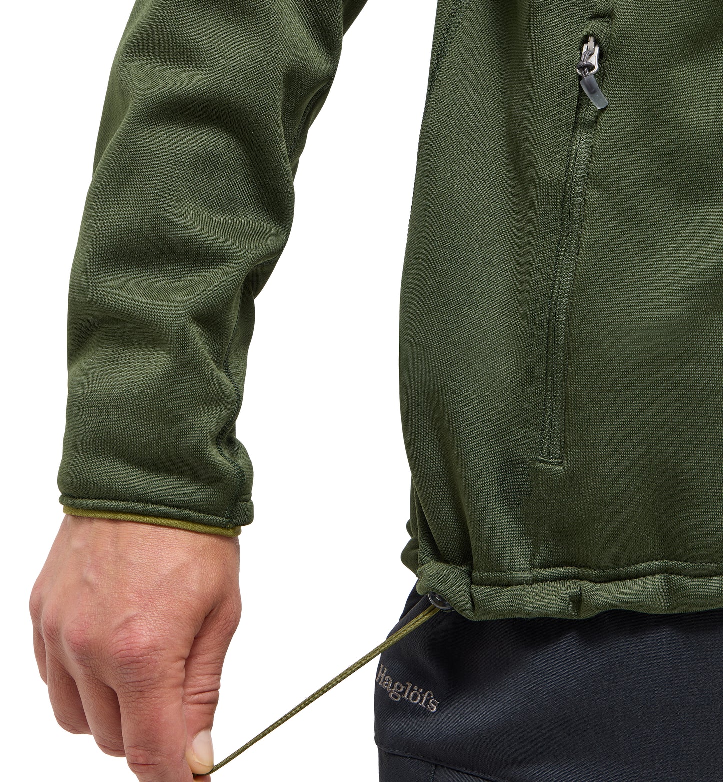 Magma Mid Hood Men (Herr) - Skön powerfleece med huva