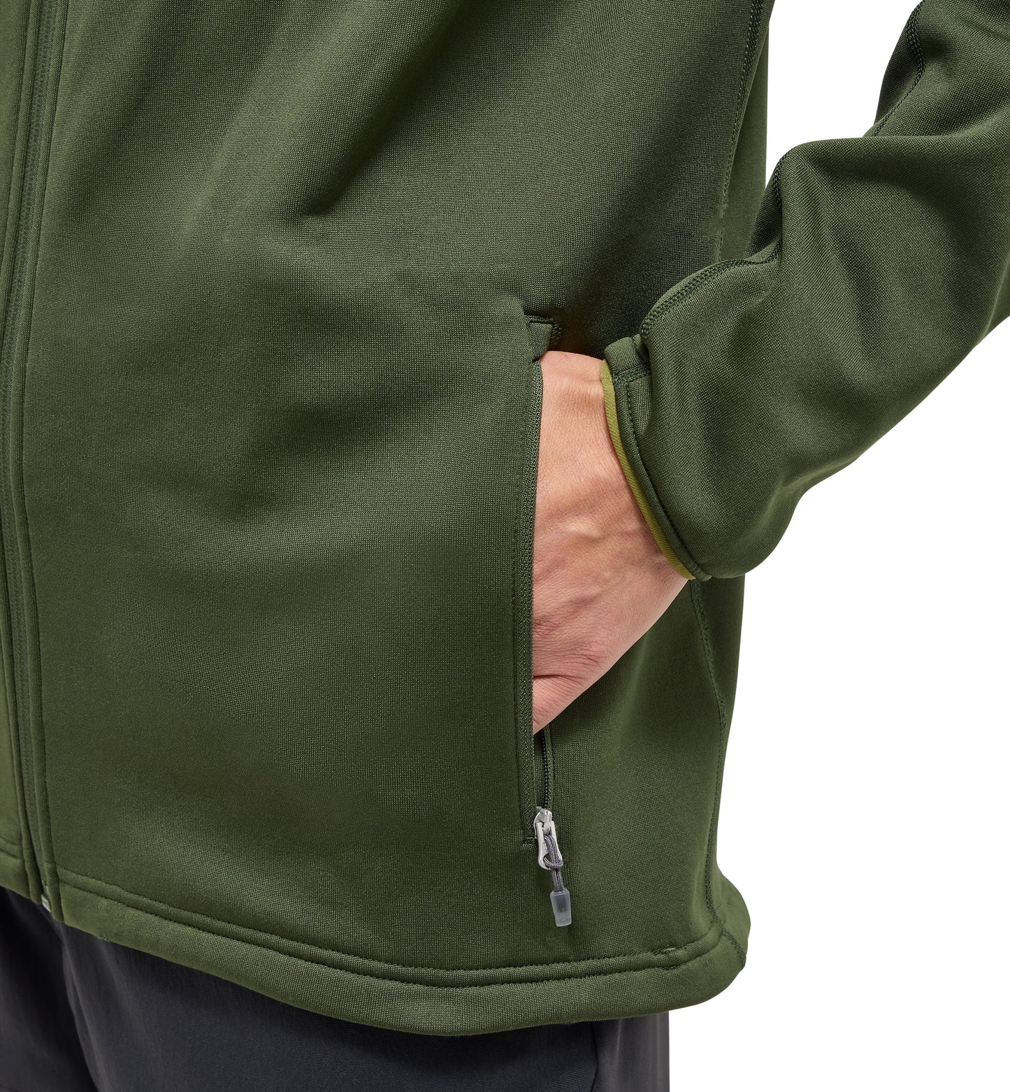 Magma Mid Hood Men (Herr) - Skön powerfleece med huva