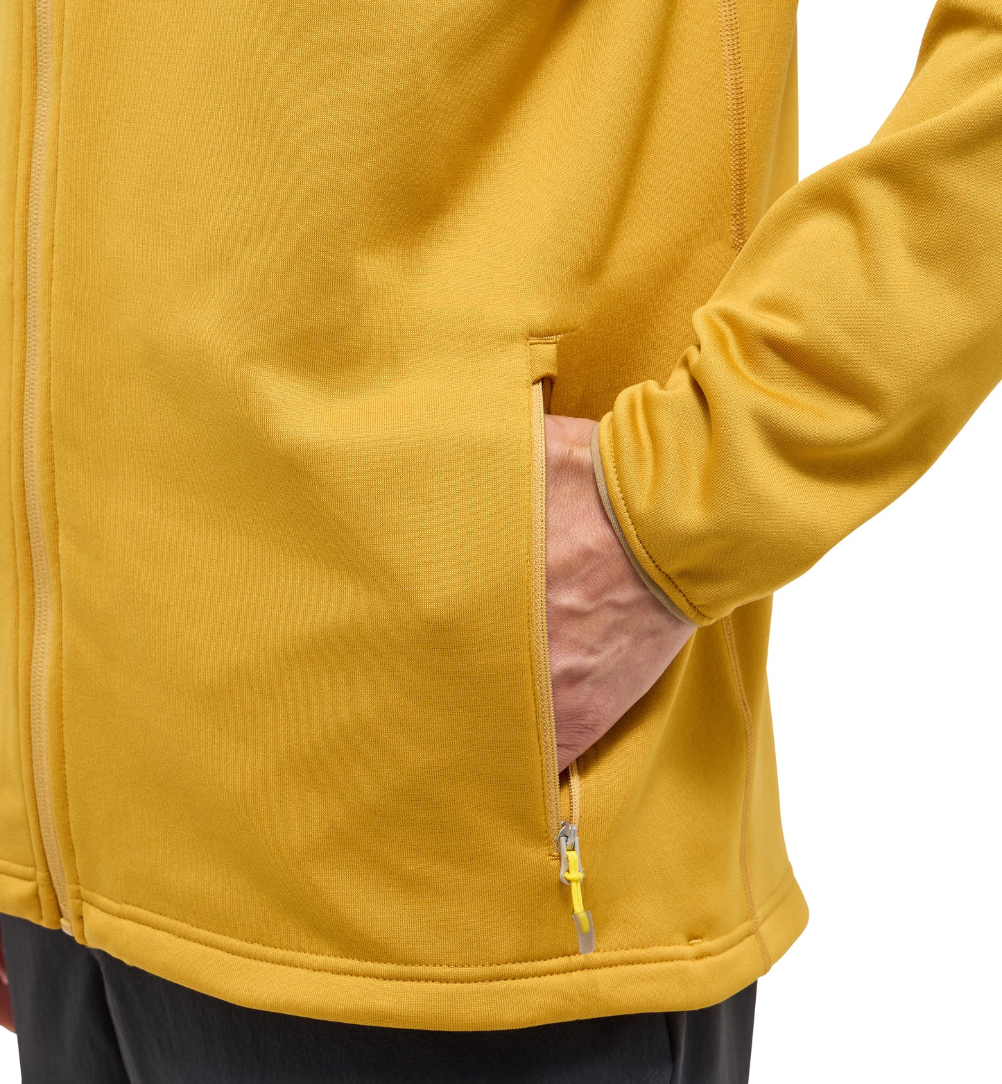 Magma Mid Hood Men (Herr) - Skön powerfleece med huva