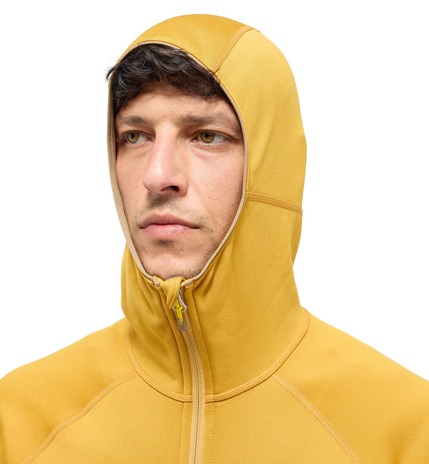 Magma Mid Hood Men (Herr) - Skön powerfleece med huva