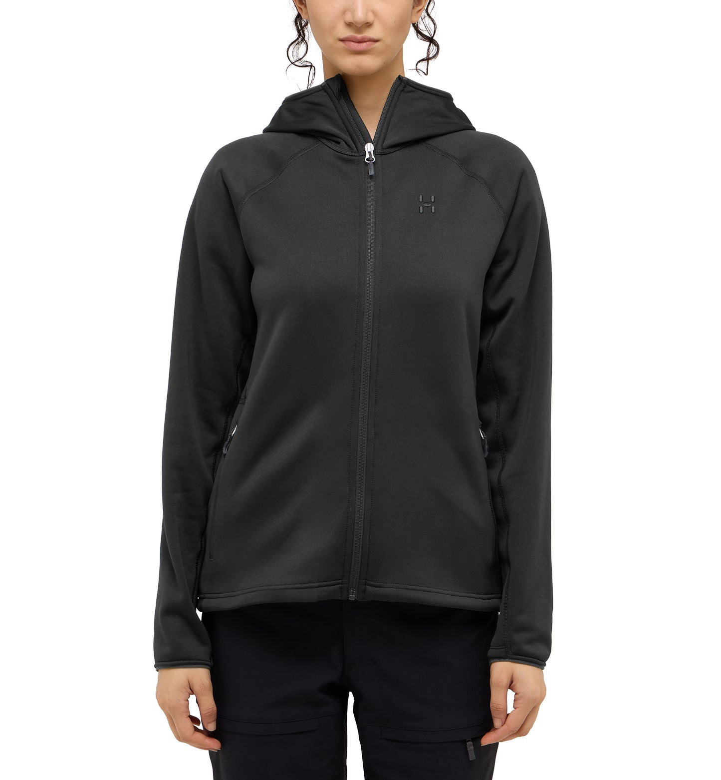 Magma Mid Hood Women (Dam) - skön powerfleece med huva