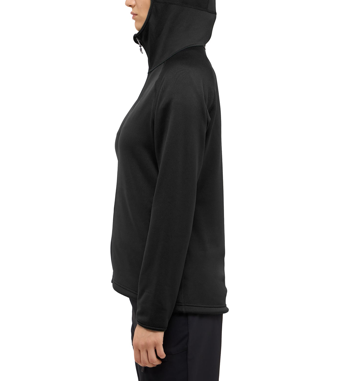 Magma Mid Hood Women (Dam) - skön powerfleece med huva