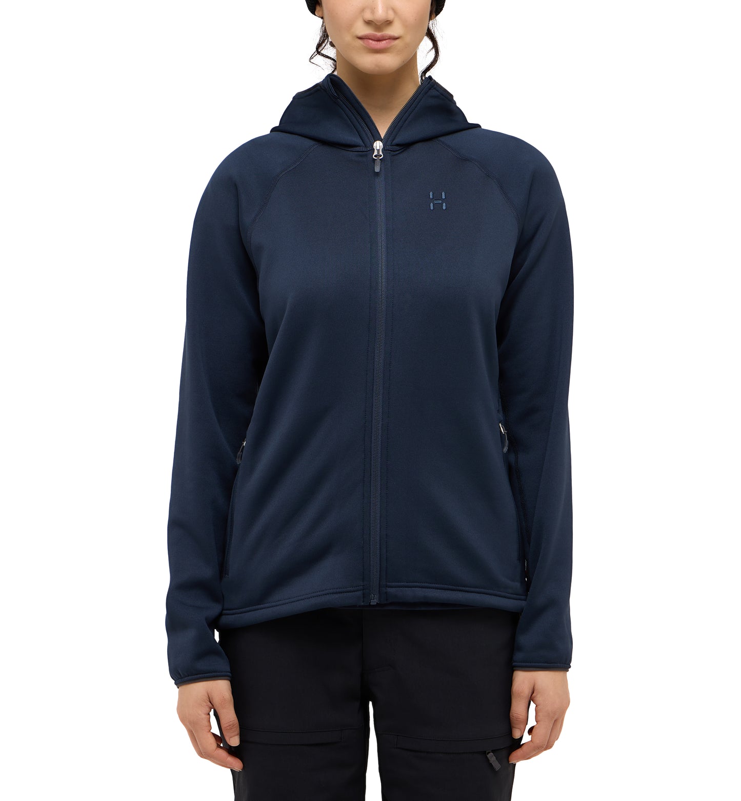 Magma Mid Hood Women (Dam) - skön powerfleece med huva