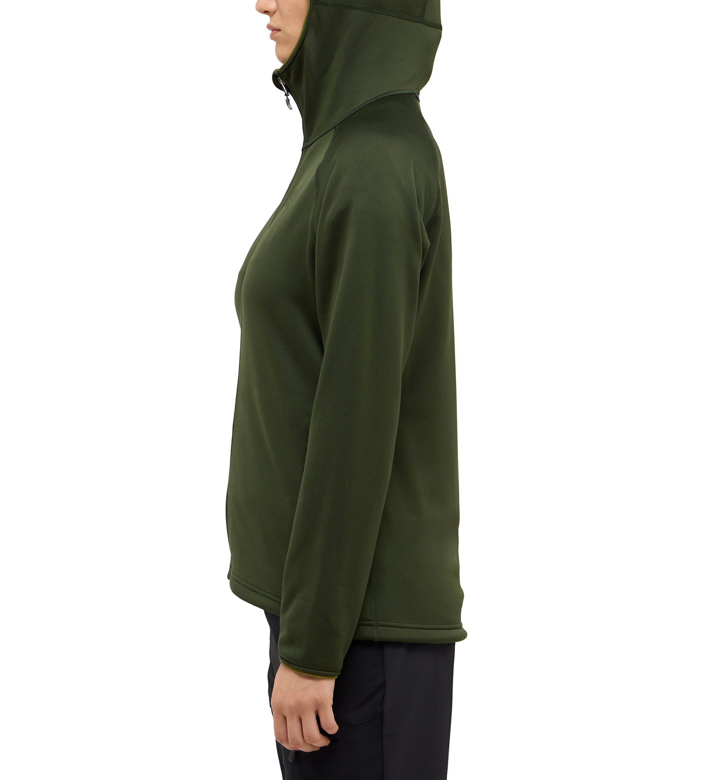 Magma Mid Hood Women (Dam) - skön powerfleece med huva
