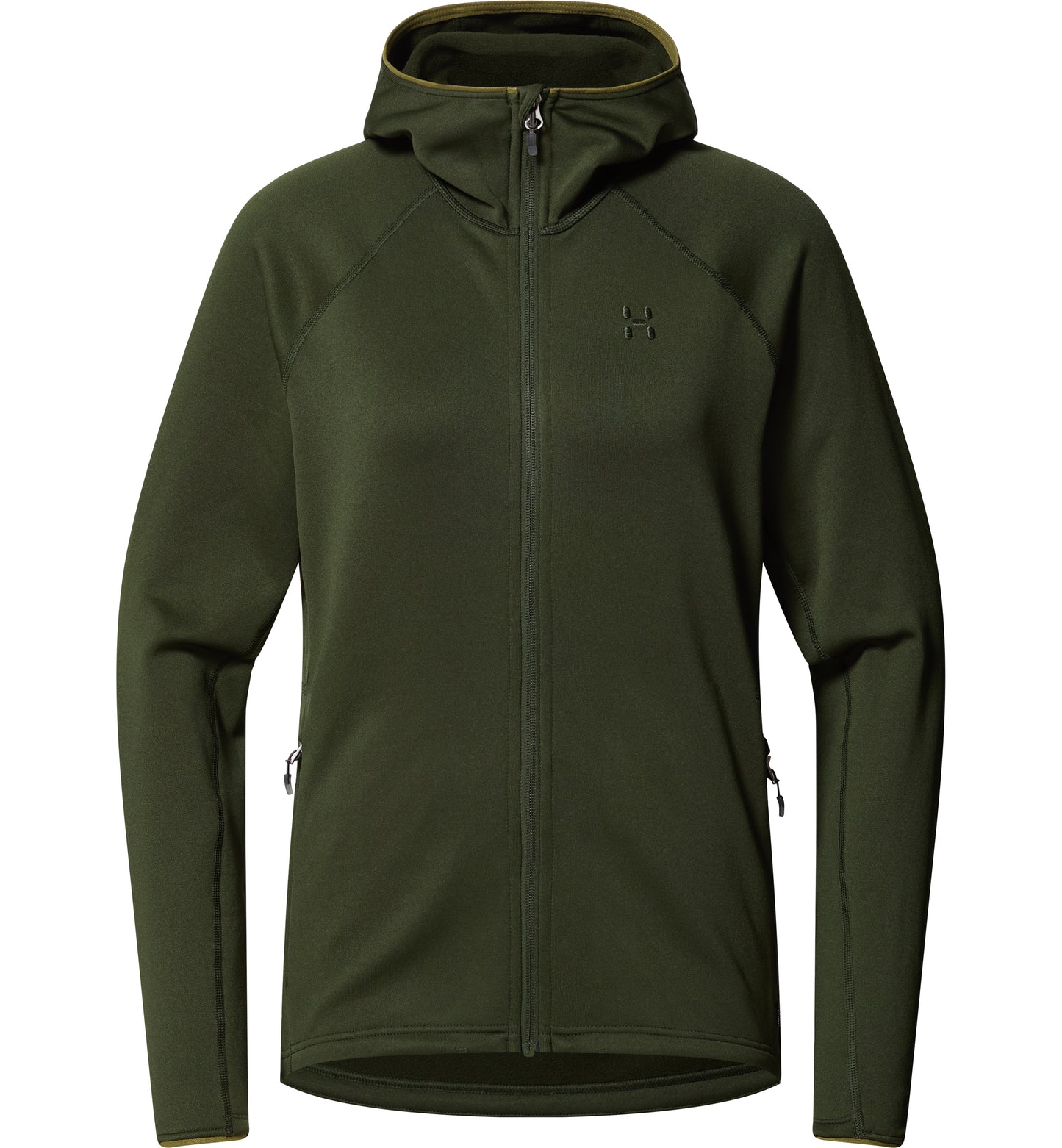 Magma Mid Hood Women (Dam) - skön powerfleece med huva