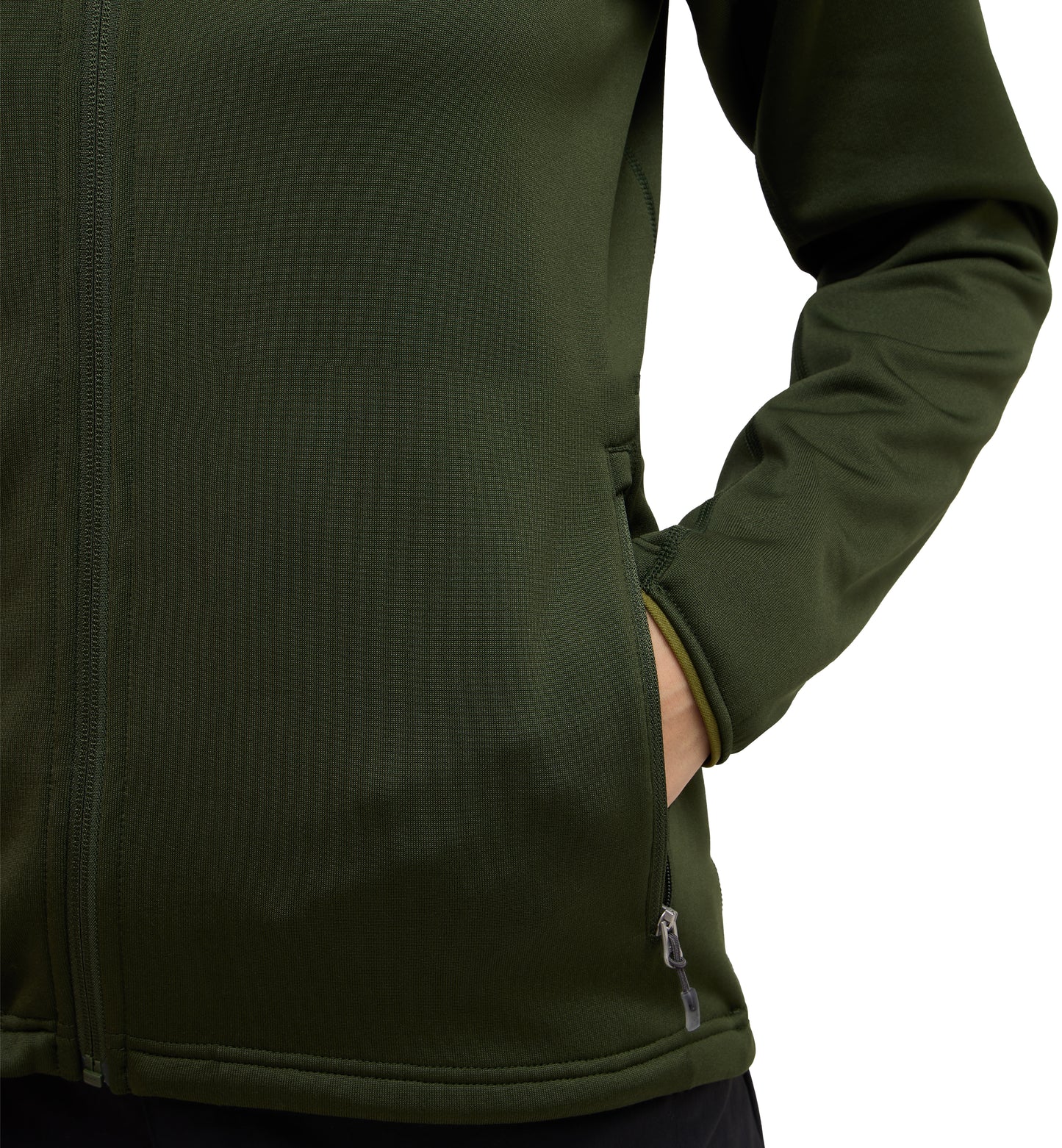 Magma Mid Hood Women (Dam) - skön powerfleece med huva