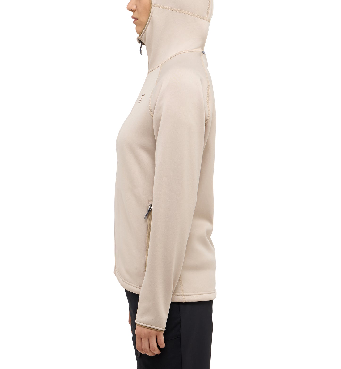 Magma Mid Hood Women (Dam) - skön powerfleece med huva