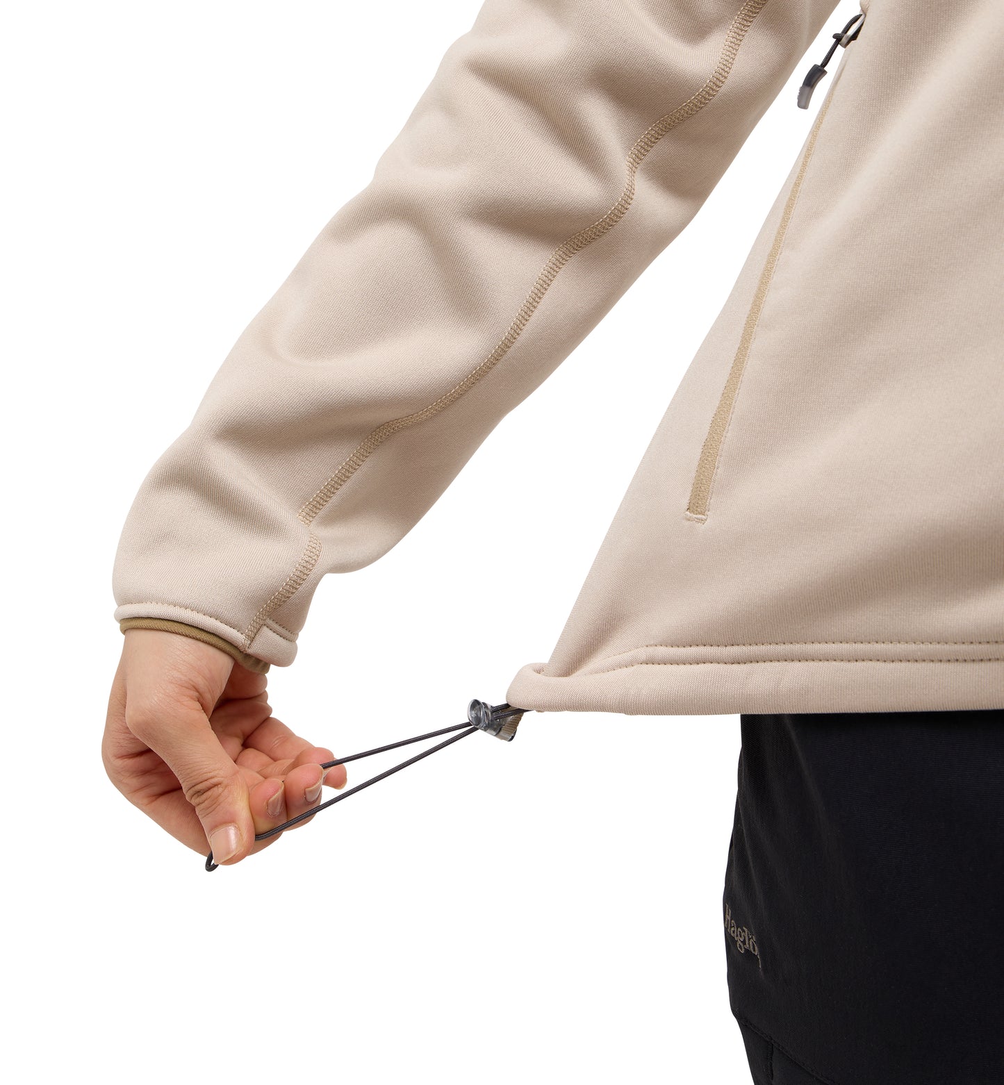 Magma Mid Hood Women (Dam) - skön powerfleece med huva