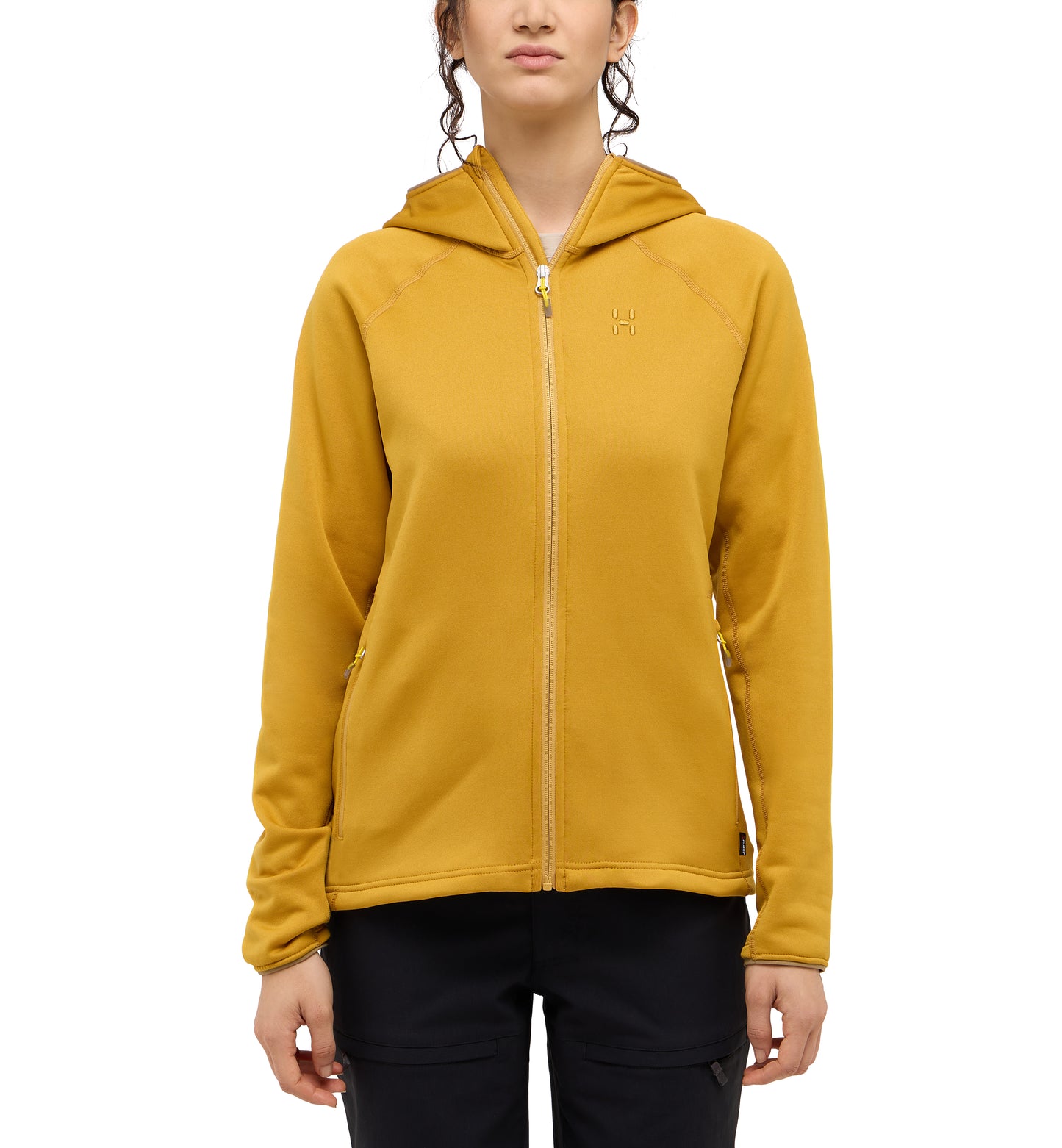 Magma Mid Hood Women (Dam) - skön powerfleece med huva