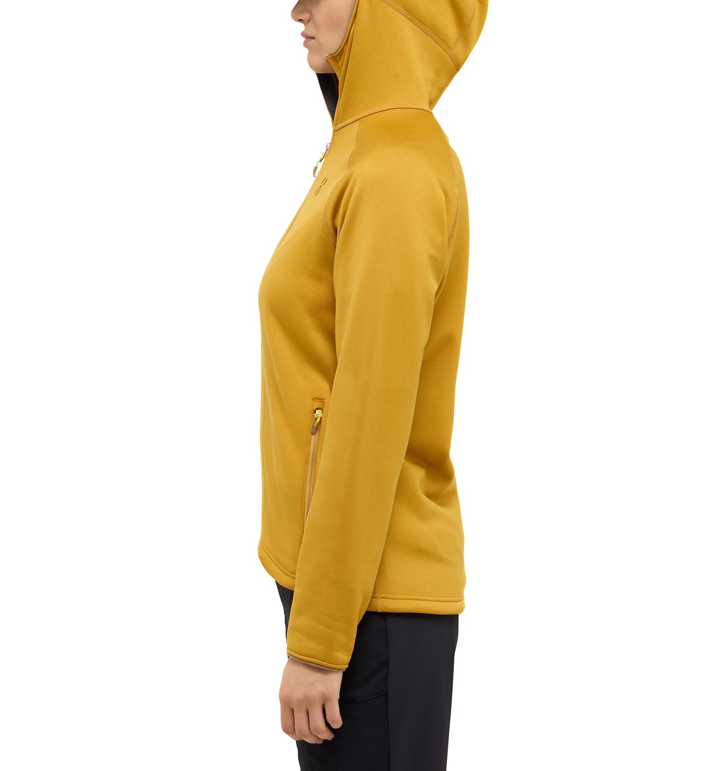Magma Mid Hood Women (Dam) - skön powerfleece med huva