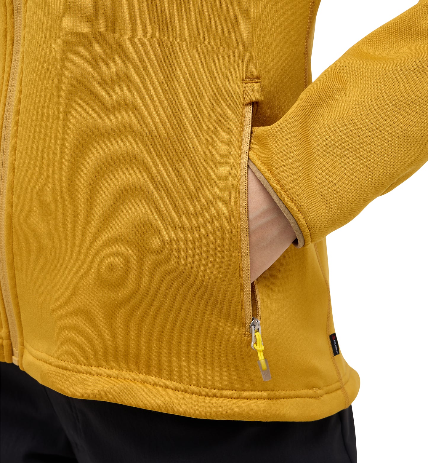 Magma Mid Hood Women (Dam) - skön powerfleece med huva
