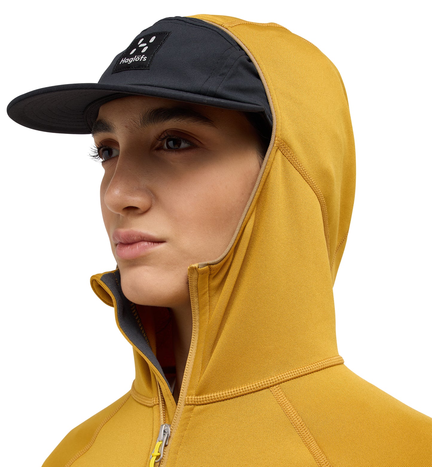 Magma Mid Hood Women (Dam) - skön powerfleece med huva