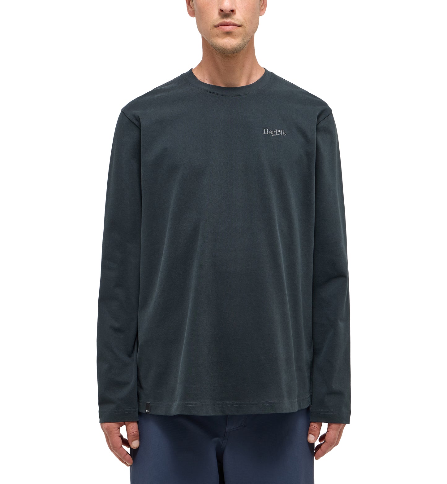 Haglöfs LS Tee Men (Herr) - långärmad T-shirt i ekologisk bomull