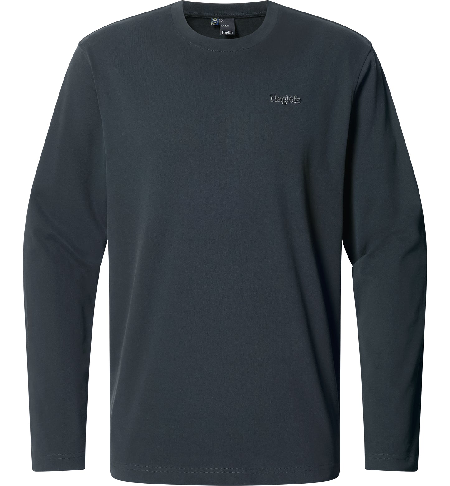 Haglöfs LS Tee Men (Herr) - långärmad T-shirt i ekologisk bomull